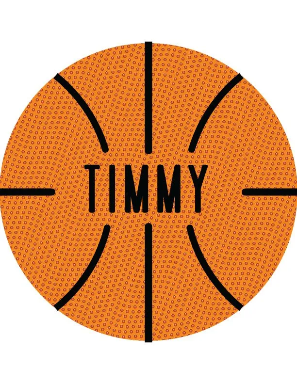 Basketball Custom Wood Sign