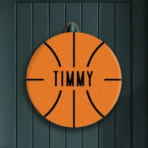 Basketball Custom Wood Sign