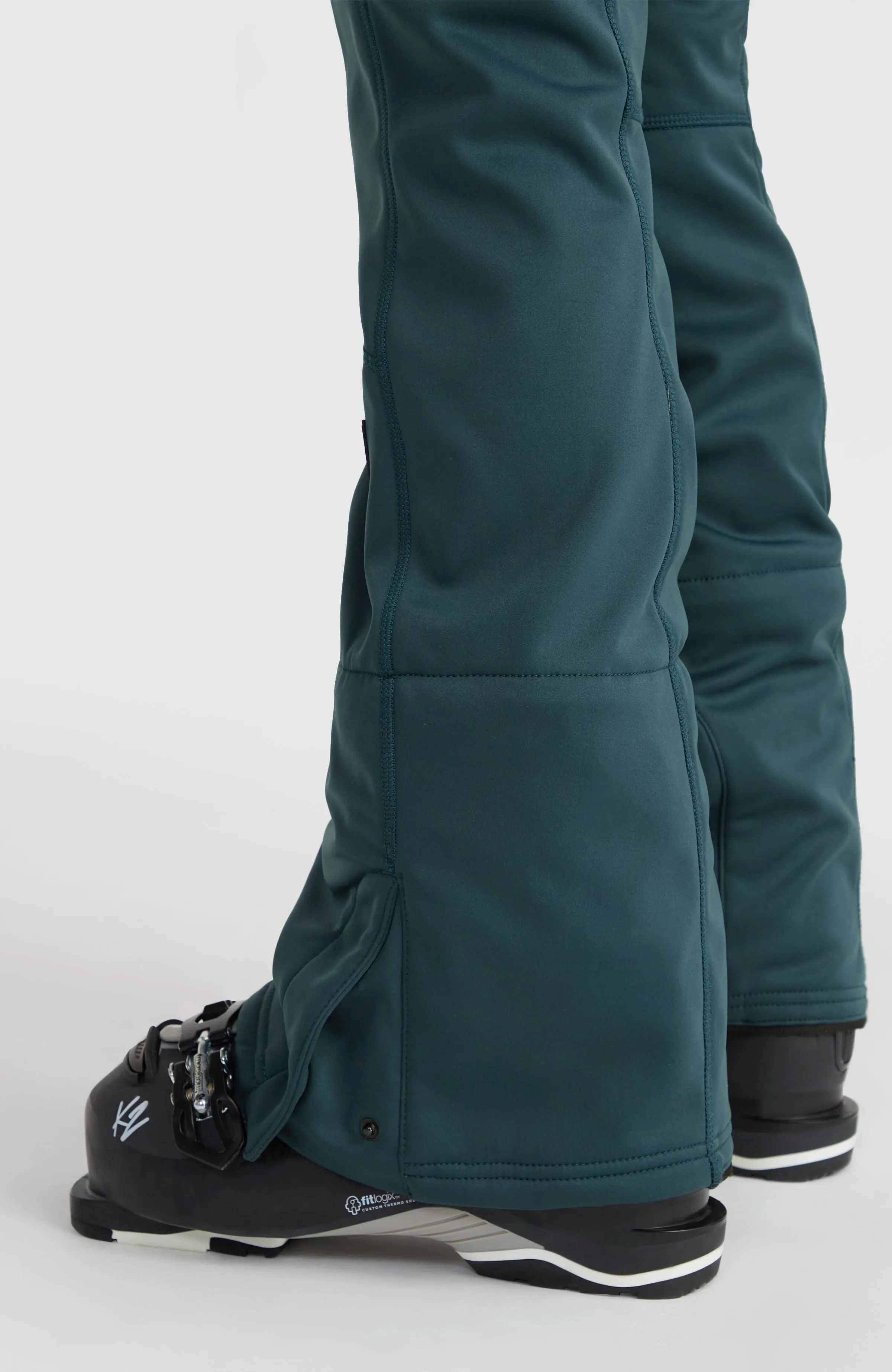 Blessed Softshell Hybrid Skinny Snow Pants | Alma Steel