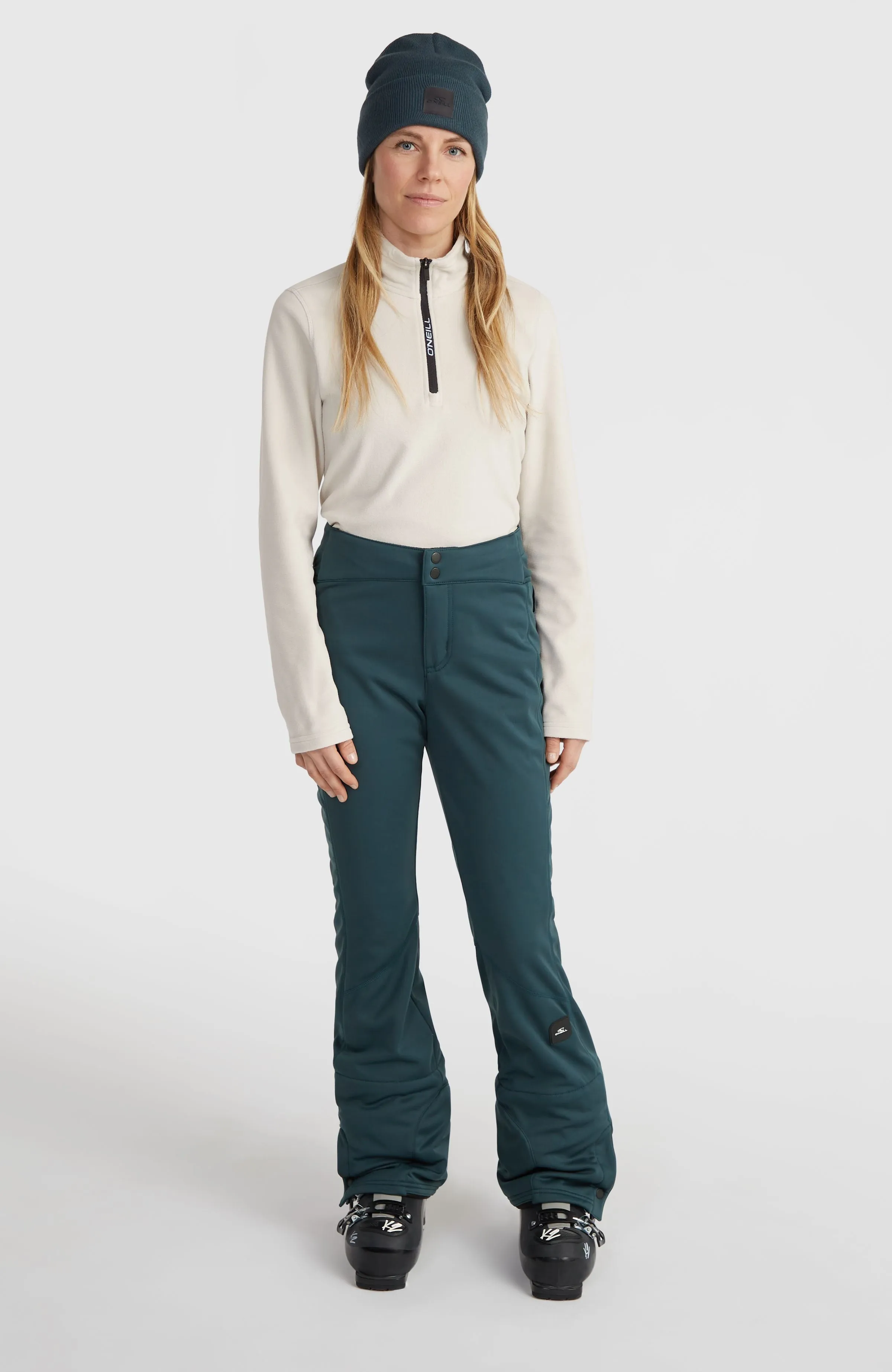 Blessed Softshell Hybrid Skinny Snow Pants | Alma Steel