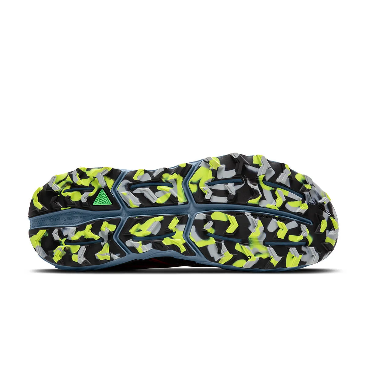 Brooks Cascadia 18 Mens | Citadel/ebony/lime