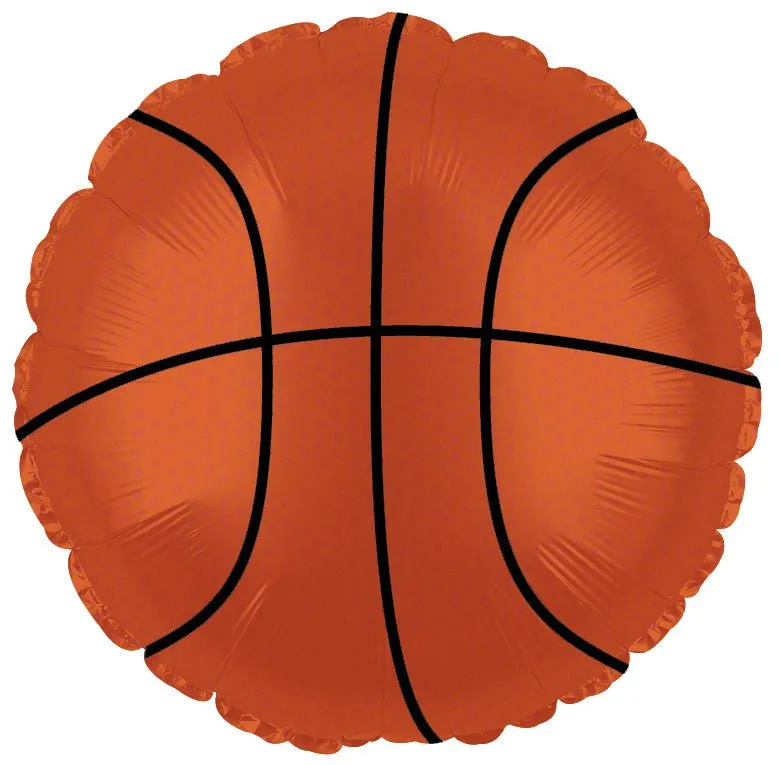 Foil Balloon Basketball 18inch