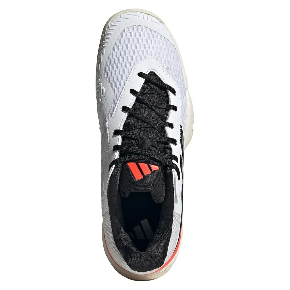 Juniors` Barricade Tennis Shoes White and Black