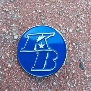 Kobe Bryant Blue Commemorative Logo Pin