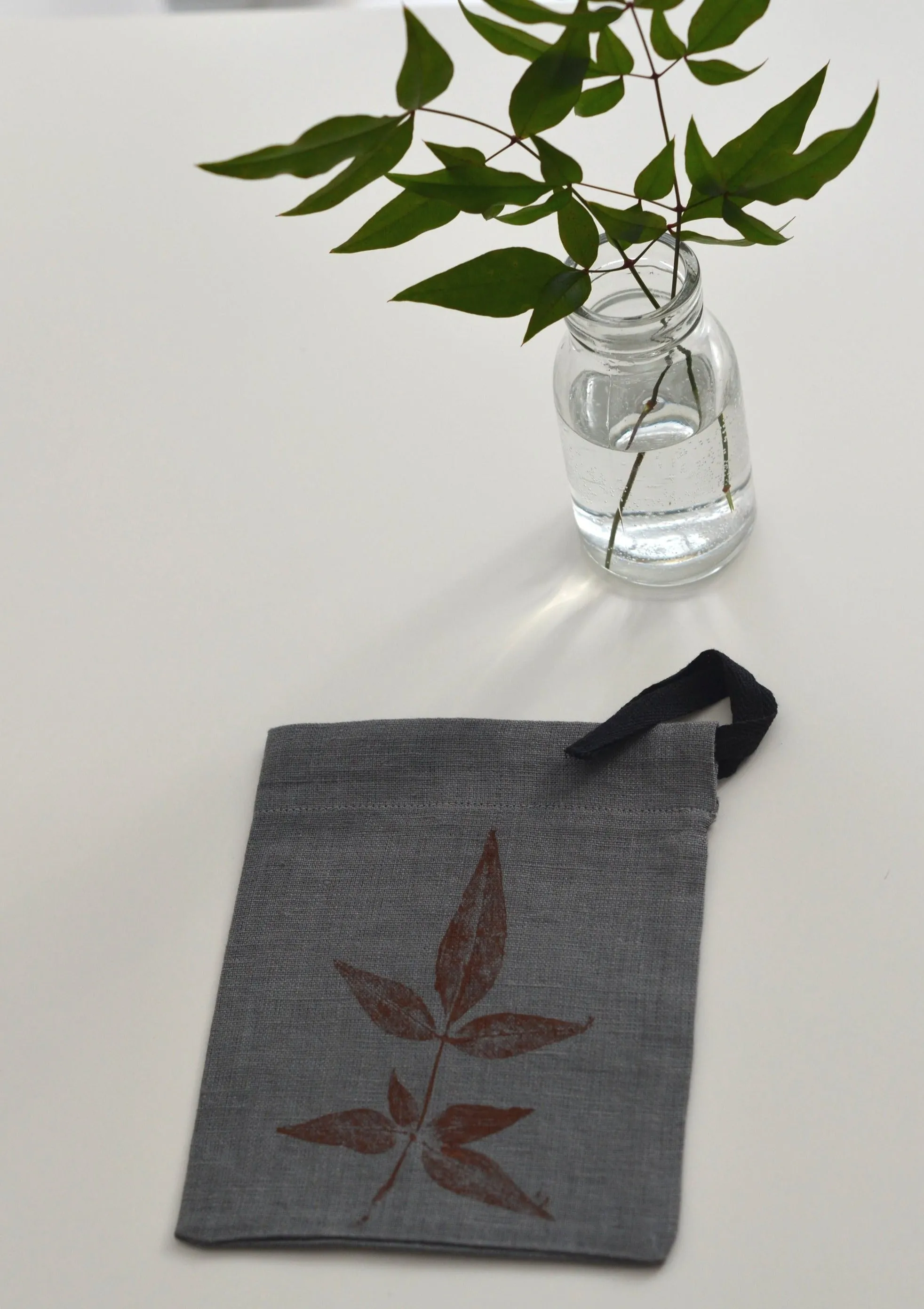 Linen Redberry Multi-Use String Bags in Dark Grey - Available Preorder