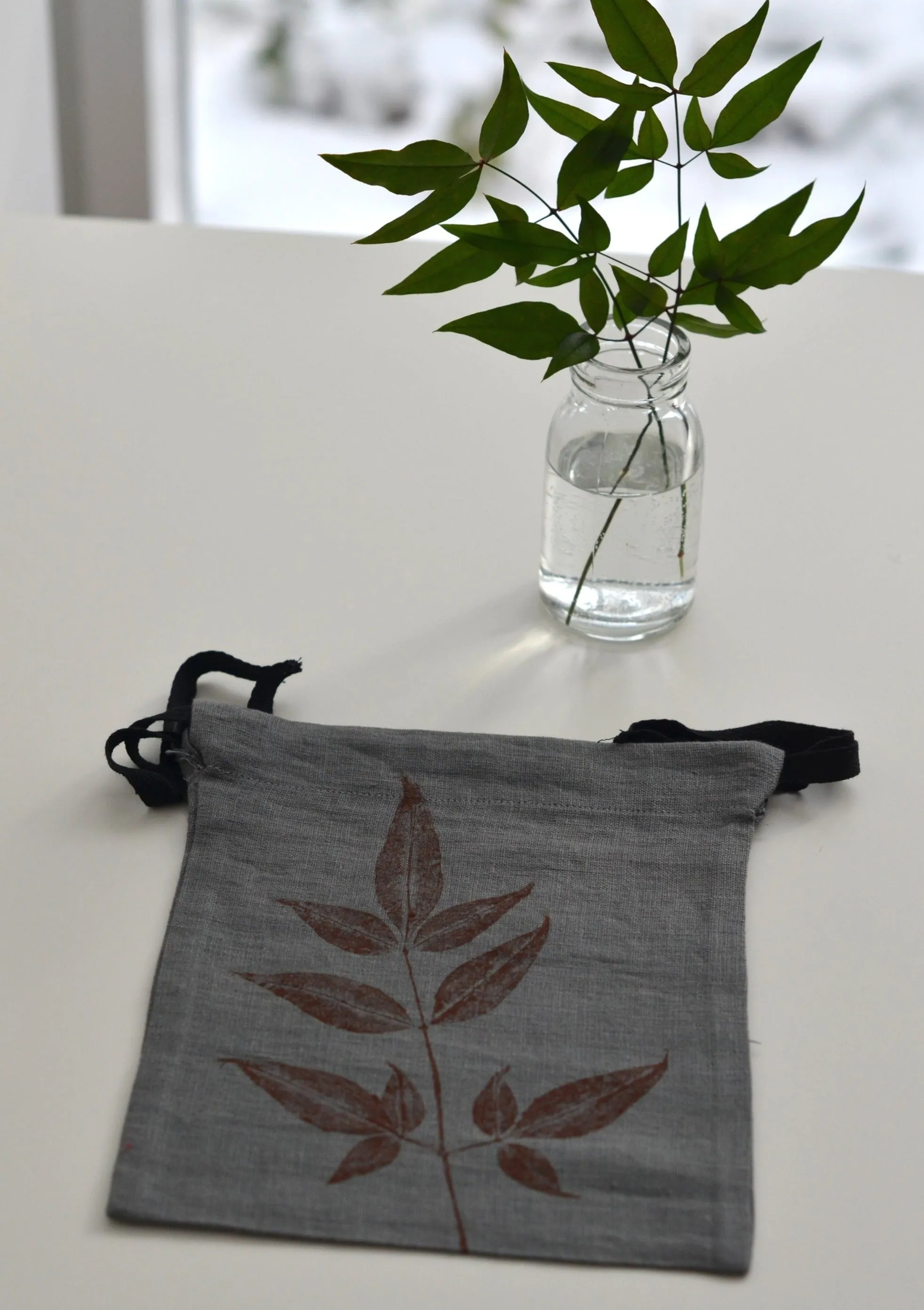 Linen Redberry Multi-Use String Bags in Dark Grey - Available Preorder