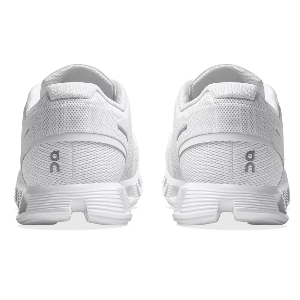 Men's Cloud 5 Running Shoes All White