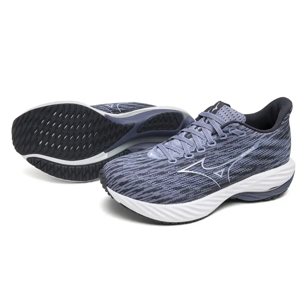 Mizuno Wave Rider 28 Womens | Purple Impression/white/india