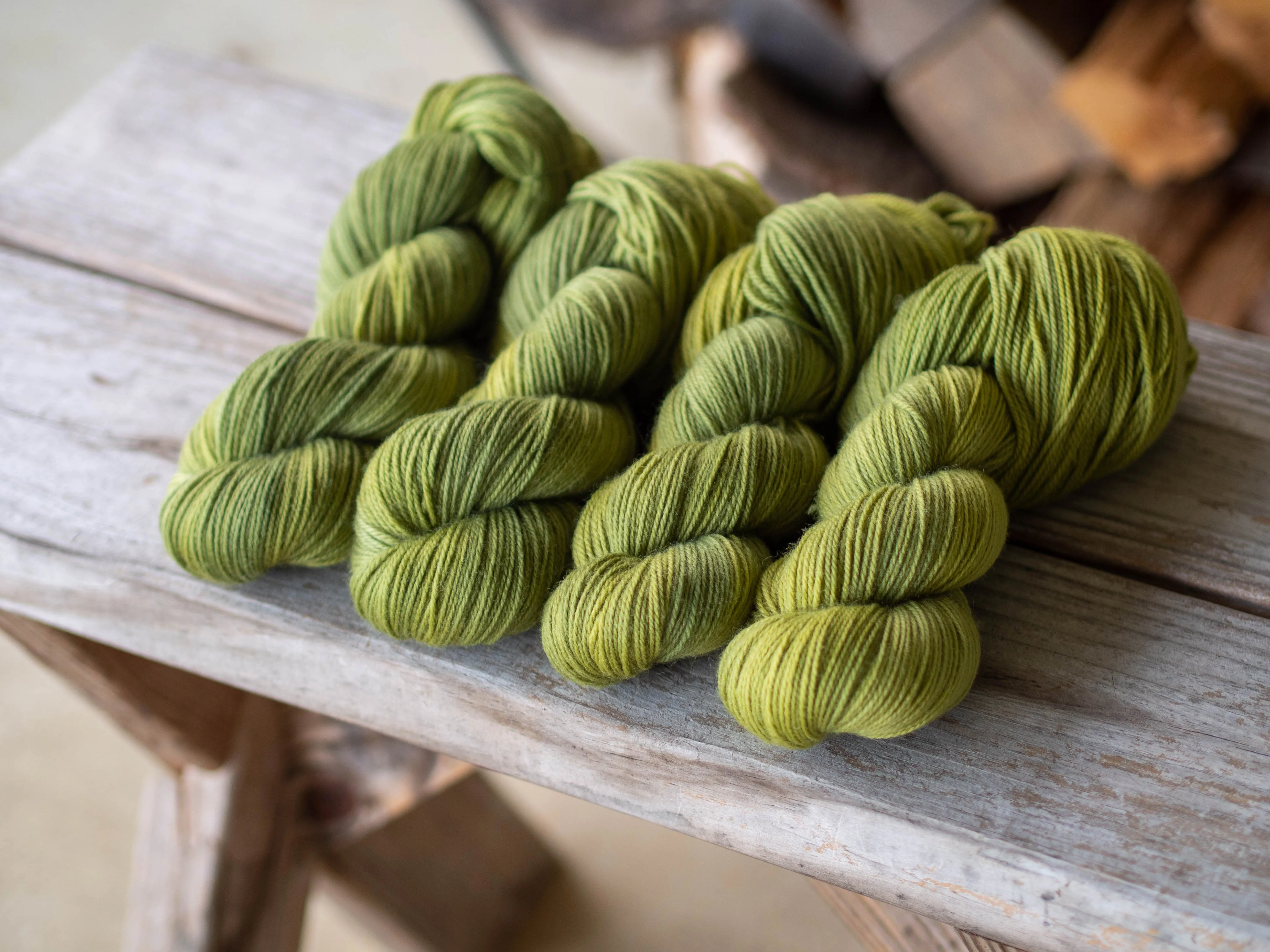 Peridot Corrie Sock