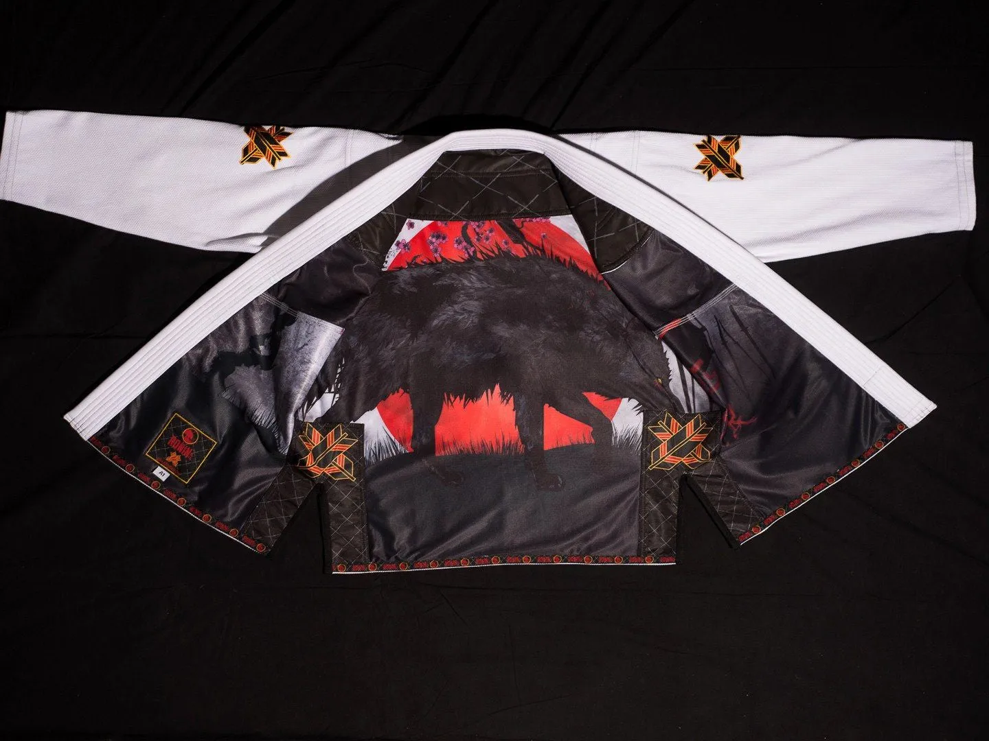 Ronin Lone Wolf Bjj Gi - White