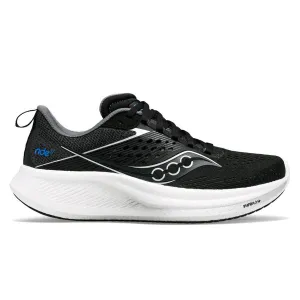 Saucony Ride 17 Mens | Black/white