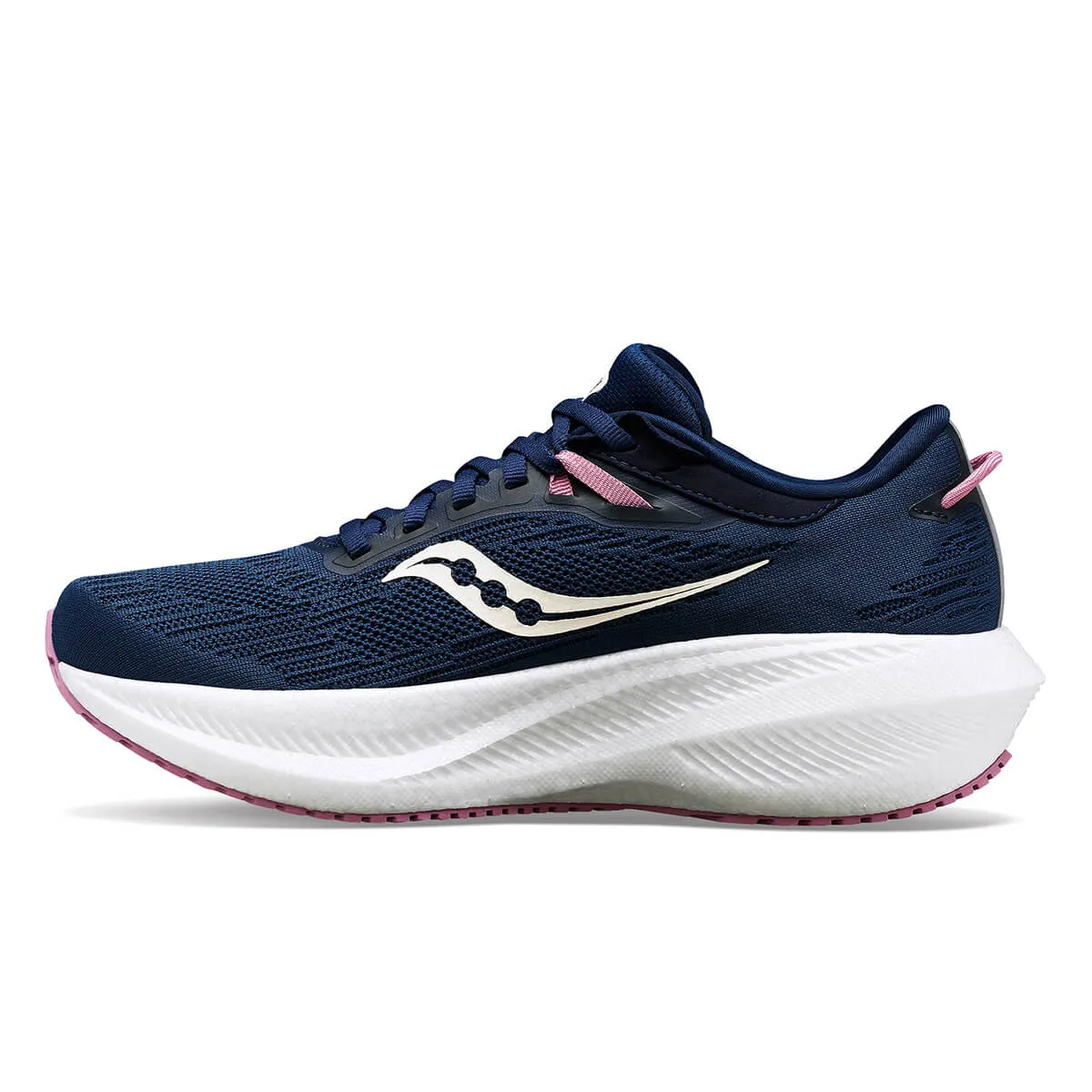 Saucony Triumph 21 Womens | Navy/orchid