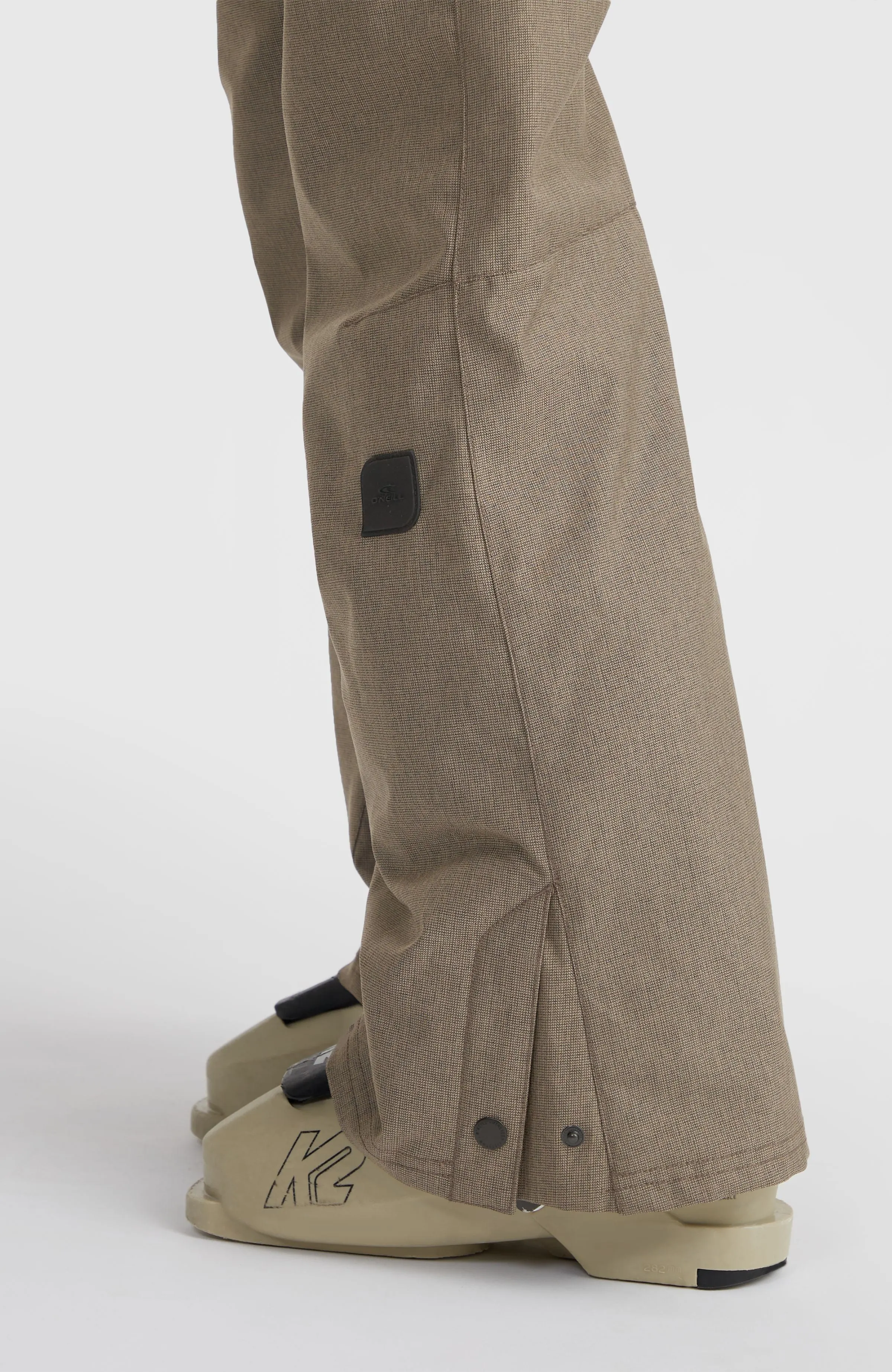 Star Melange Regular Snow Pants | Concrete