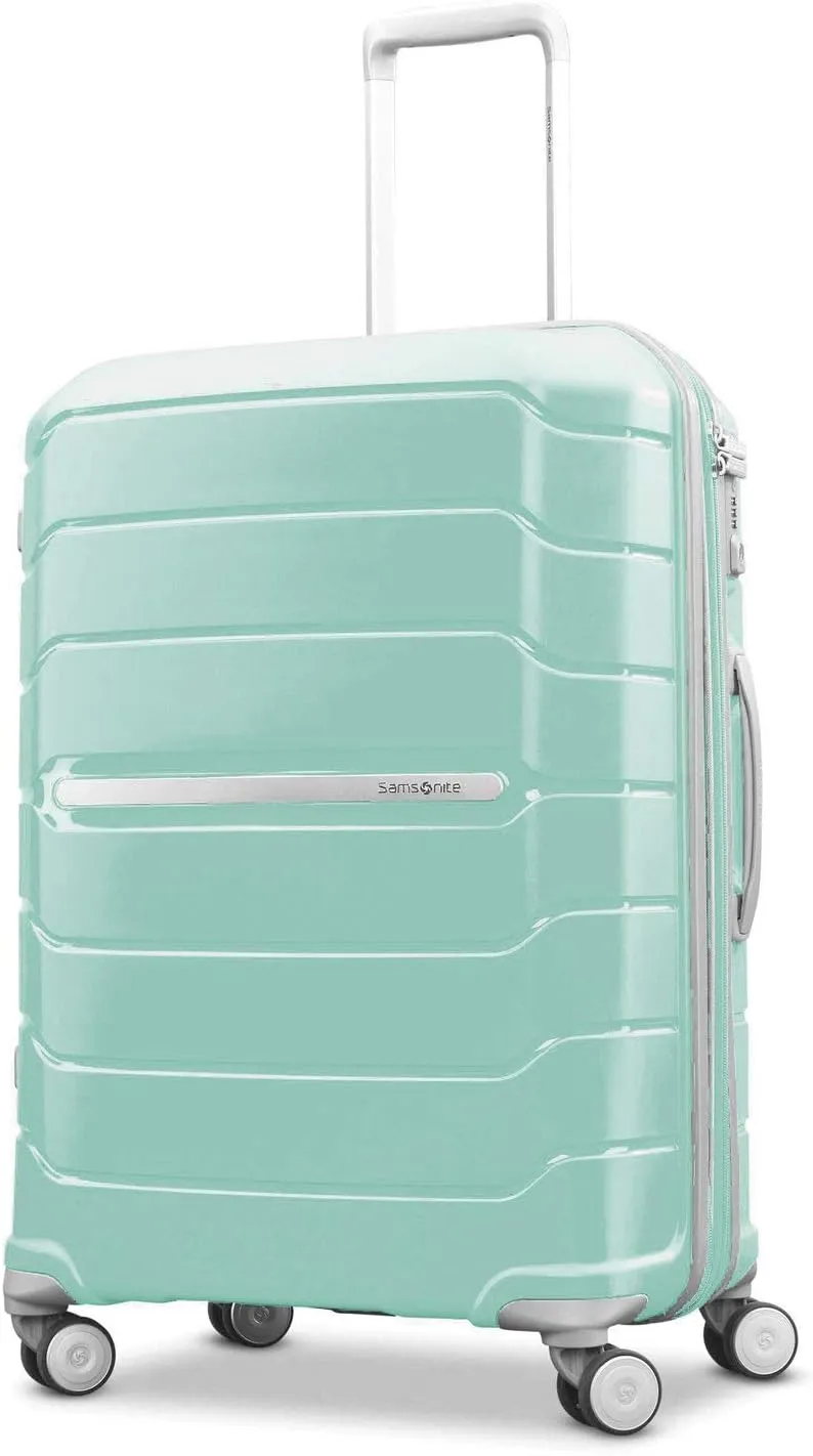 Travel Luggage, Expandable with Double Spinner Wheels