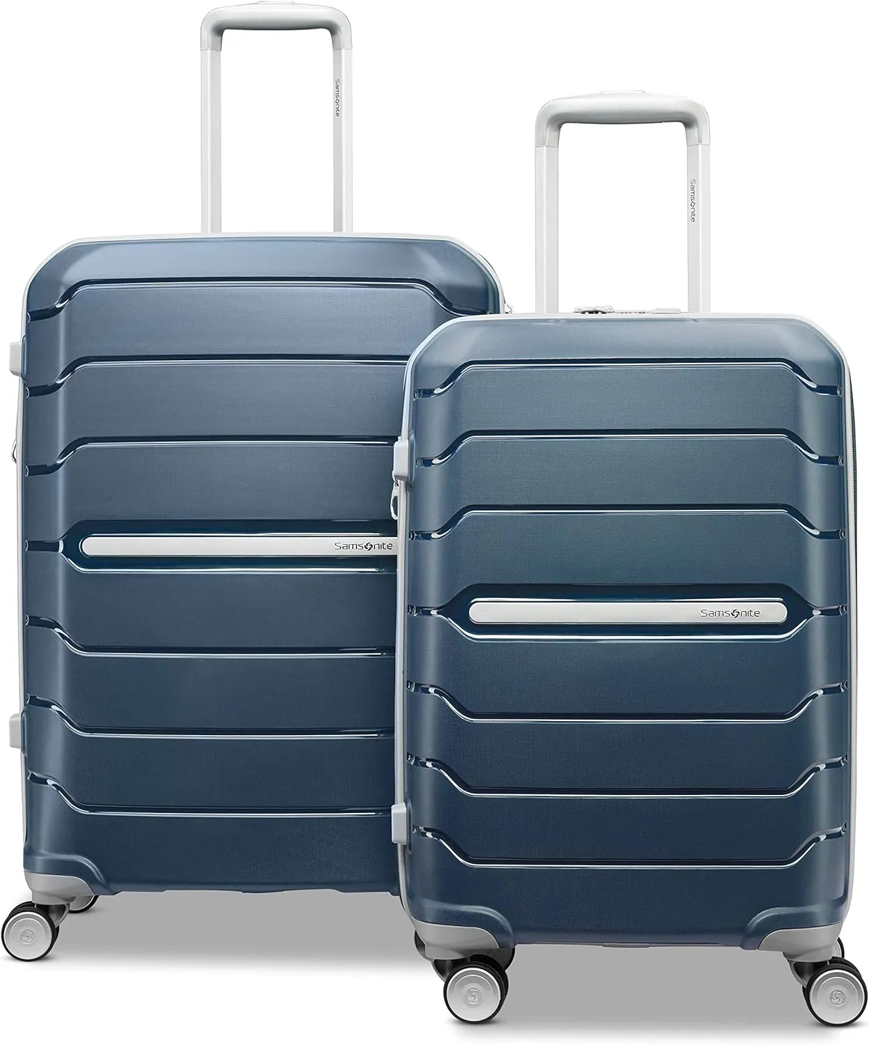 Travel Luggage, Expandable with Double Spinner Wheels