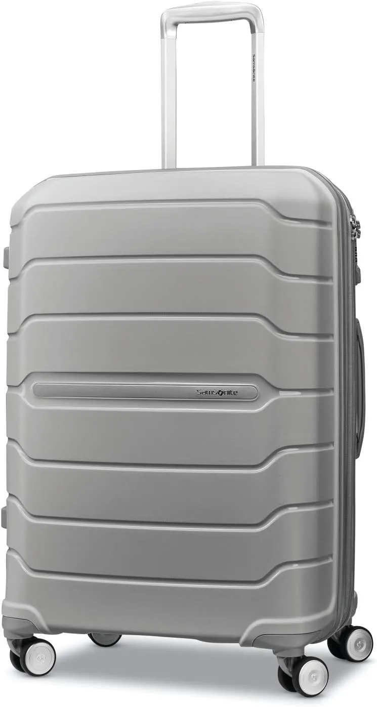 Travel Luggage, Expandable with Double Spinner Wheels