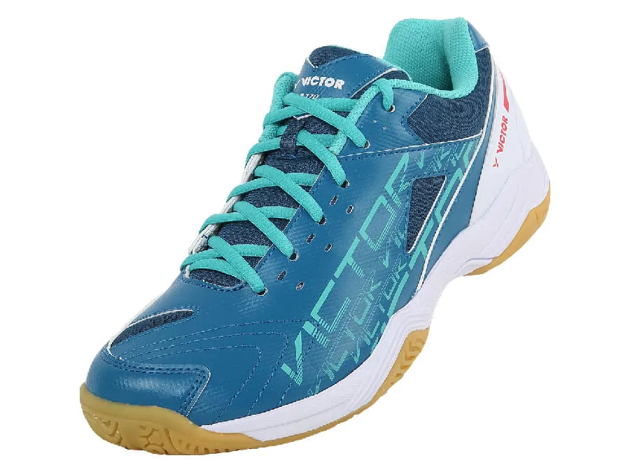 Victor A170 UM Court Shoes [Algiers Blue/Pale Turquoise]