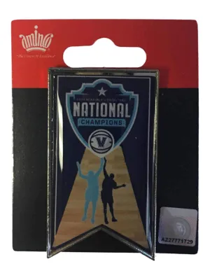 Villanova Wildcats 2018 Men's Basketball National Champions Banner Pin